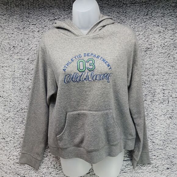 Old Navy Women's XL Pullover Hoodie with Embroidered Front Logo. - Picture 2 of 11